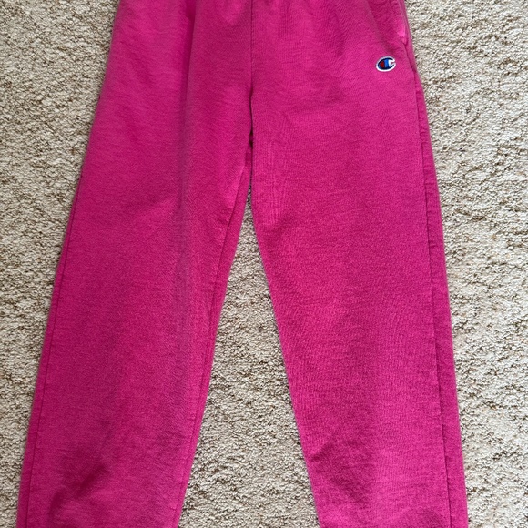Champion Pink Sweatpants - Picture 1 of 2